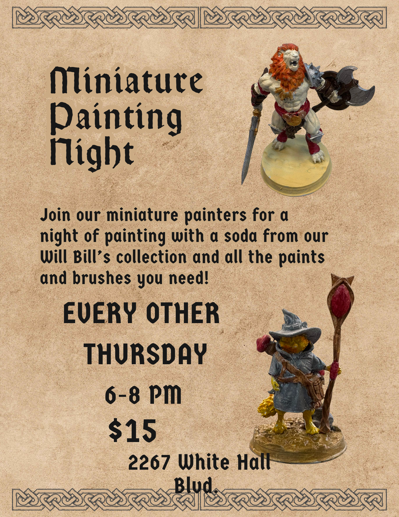 Miniature Painting NIght