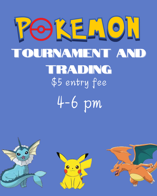 Pokémon Tournament Entry (Ages 8-18)