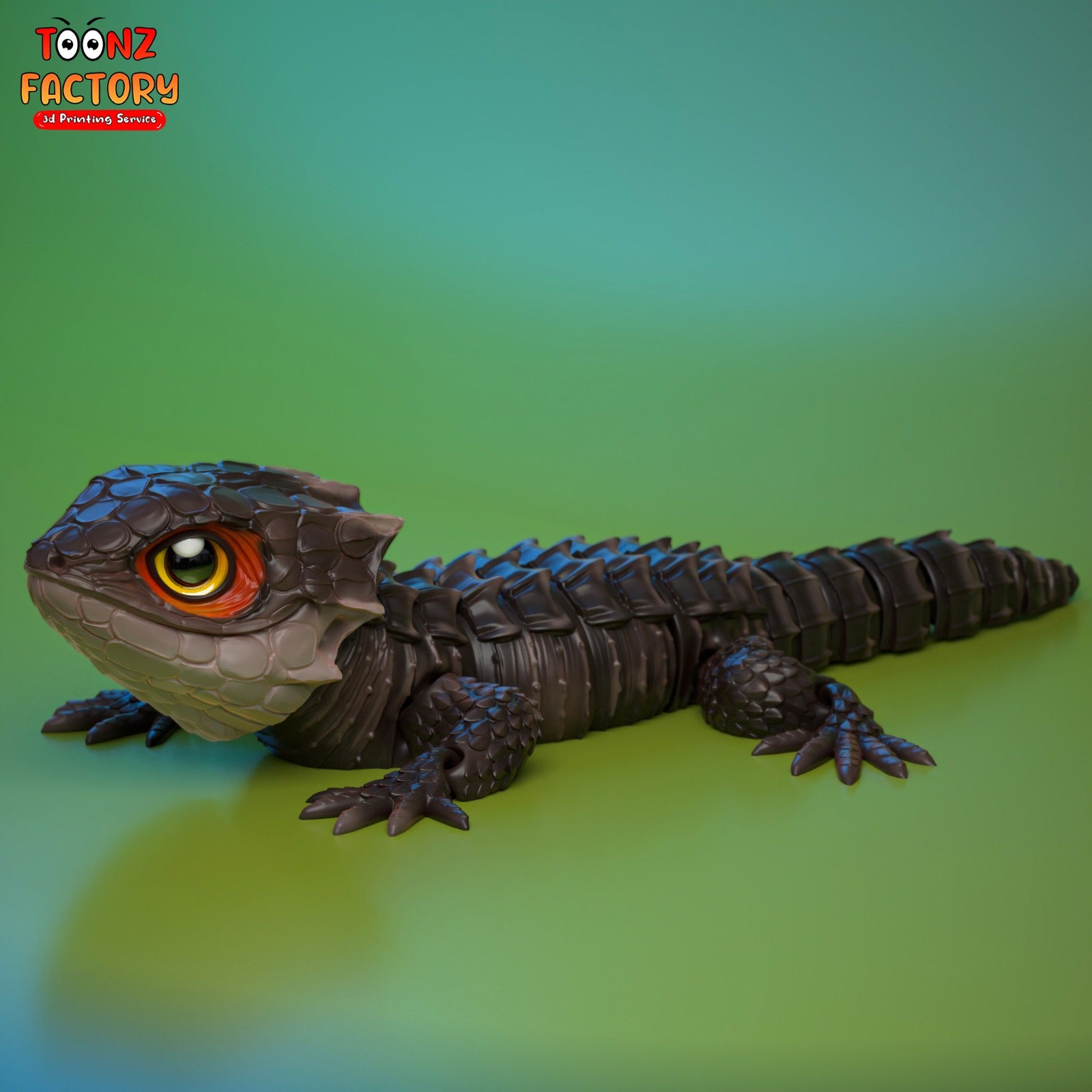 Paintable Crocodile Skink