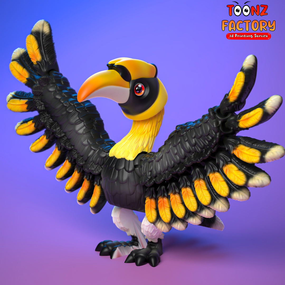 Paintable Hornbill