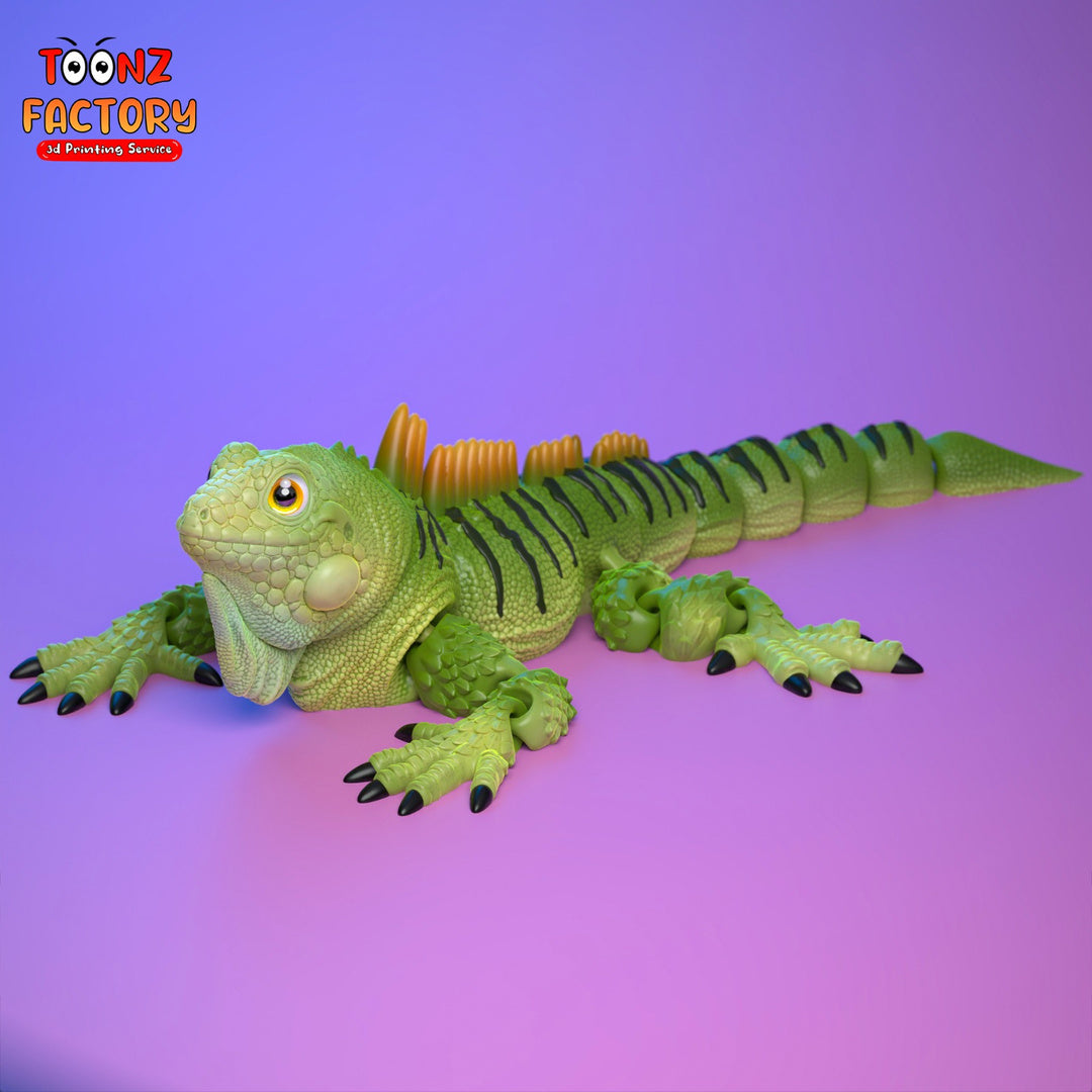 Paintable Iguana