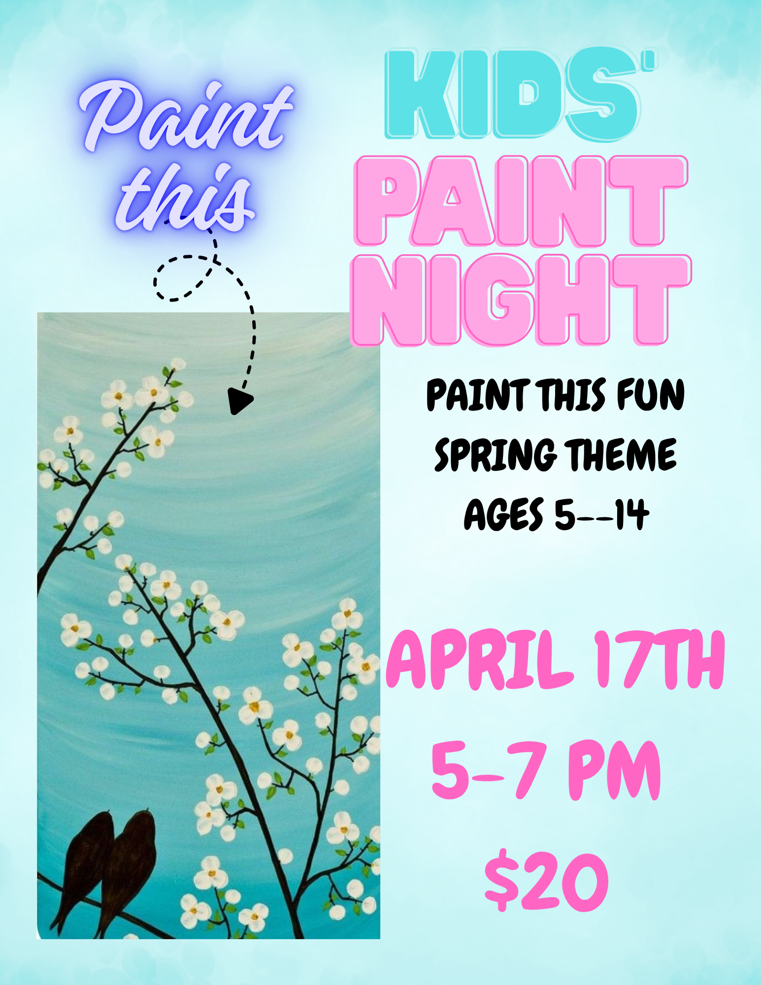 Kids' Paint Night