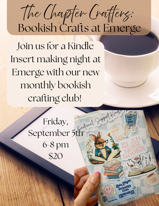 The Chapter Crafters: Kindle Inserts