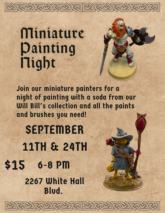 Miniature Painting NIght