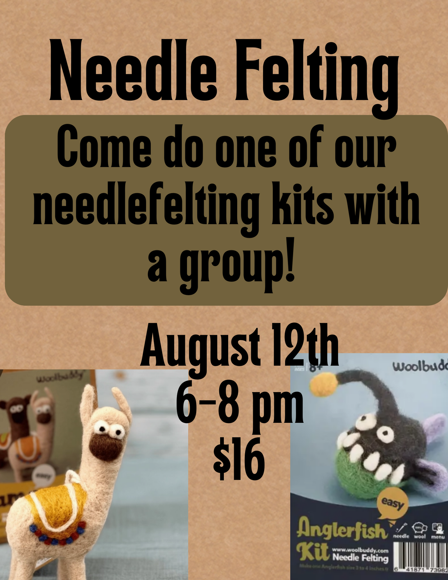 Needle Felting Class