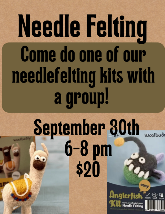 Intro to Needle Felting