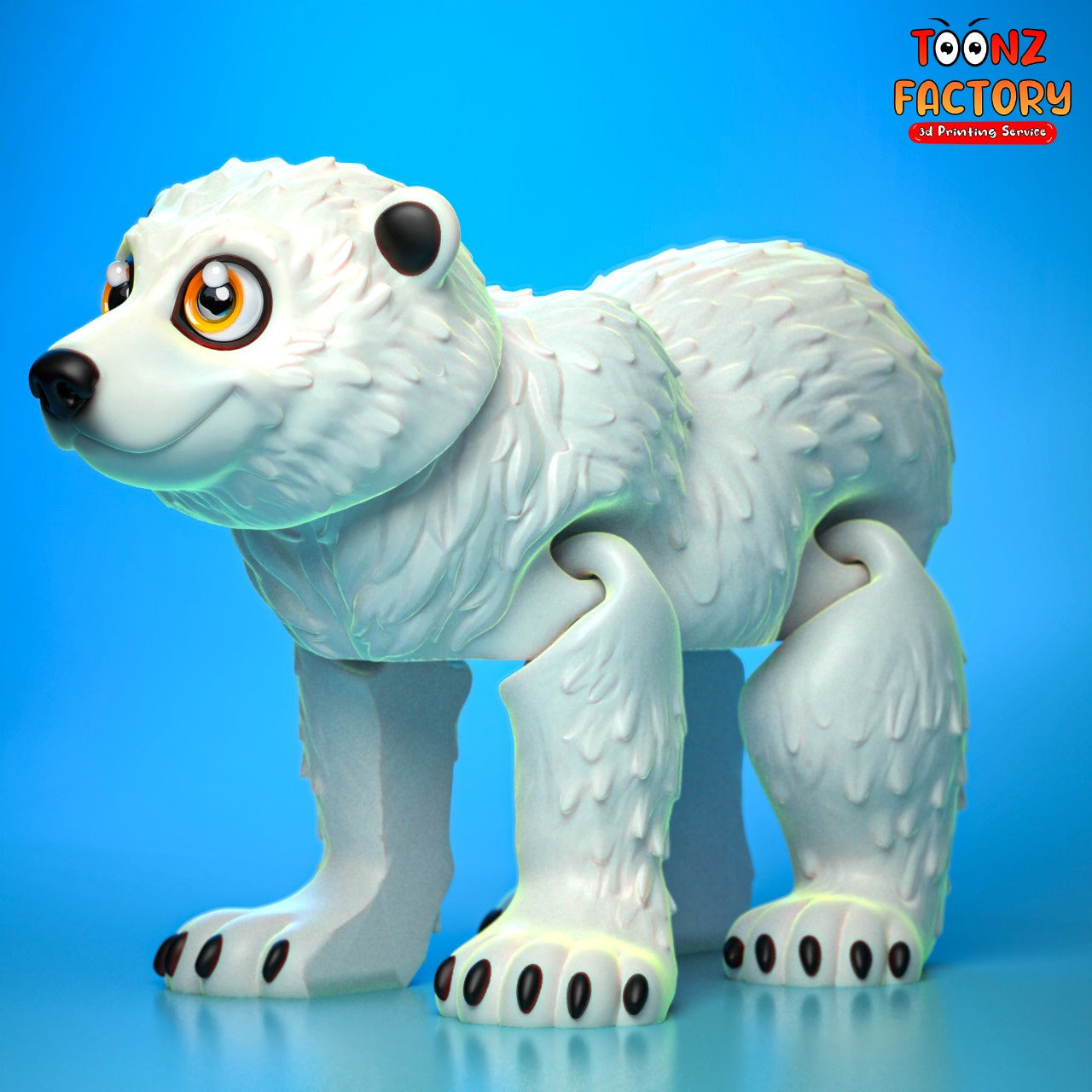 Paintable Polar Bear