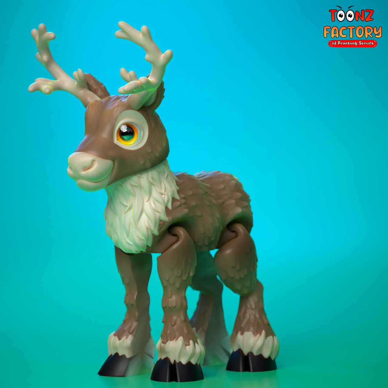 Paintable Reindeer