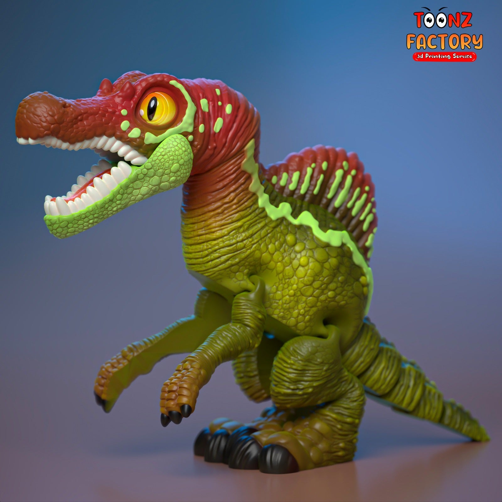 Paintable Spinosaurus