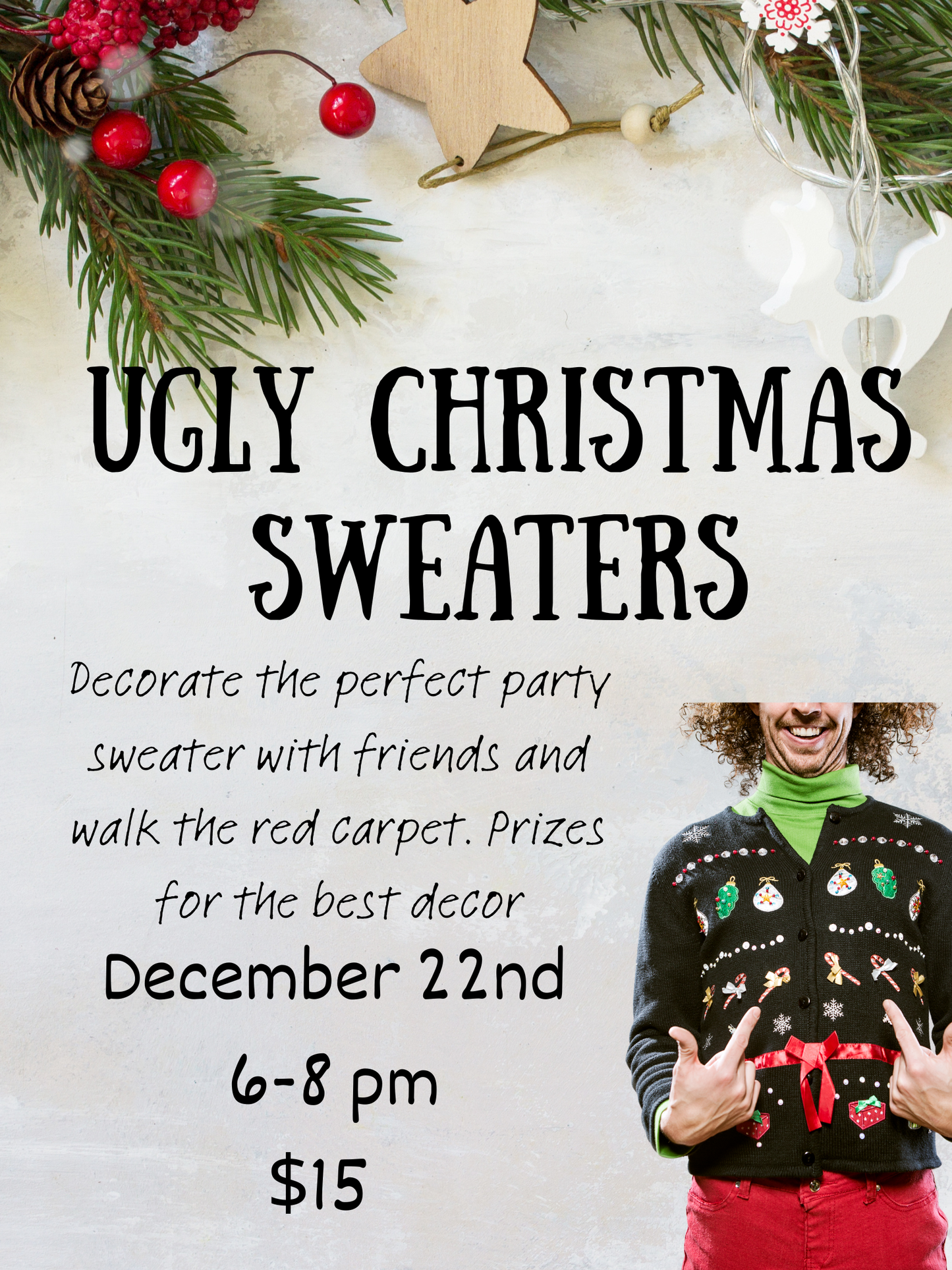 Ugly Christmas Sweater Night