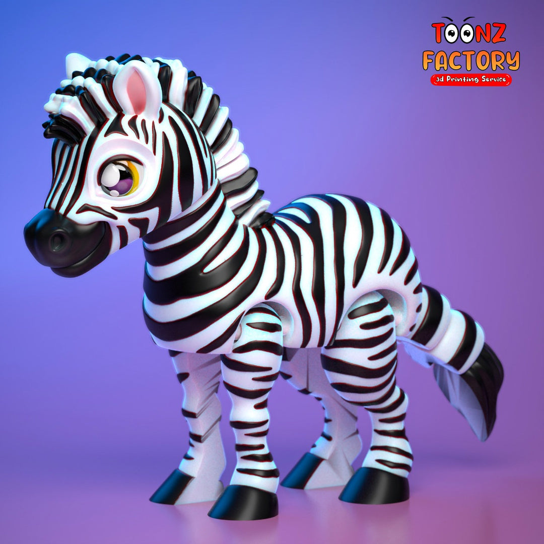 Paintable Zebra