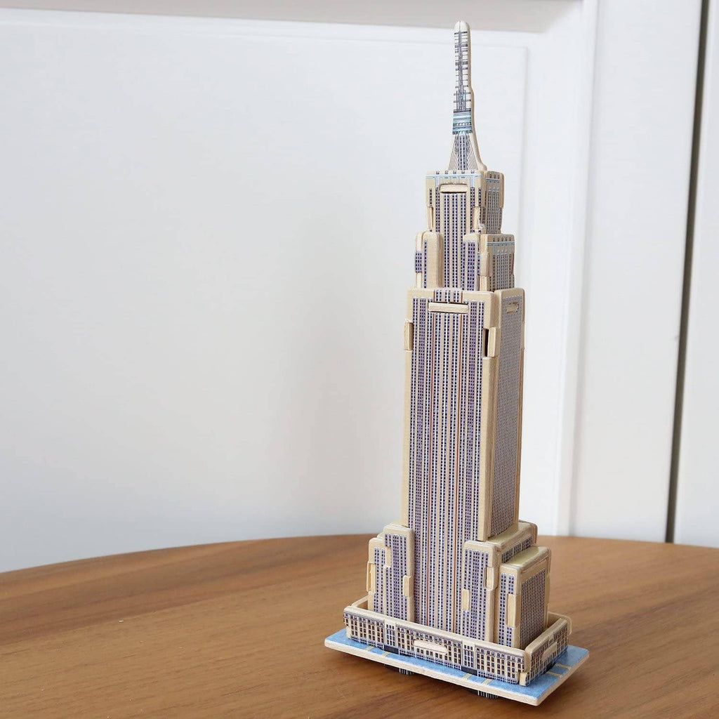 3D Wooden Puzzle: Empire State Building