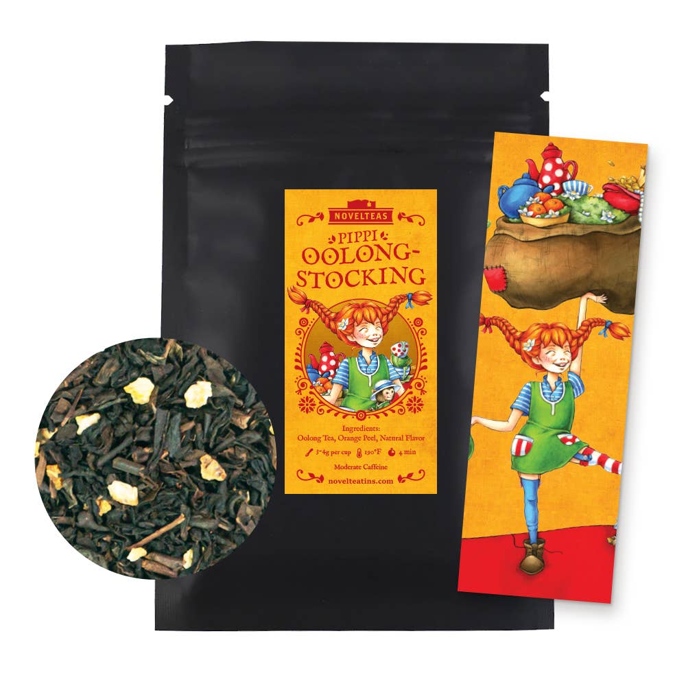 Pippi Longstocking Loose Leaf Tea with Bookmark