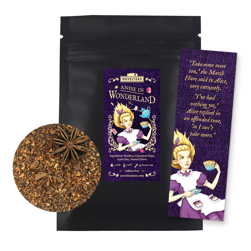 Alice in Wonderland Loose Leaf Tea with Bookmark
