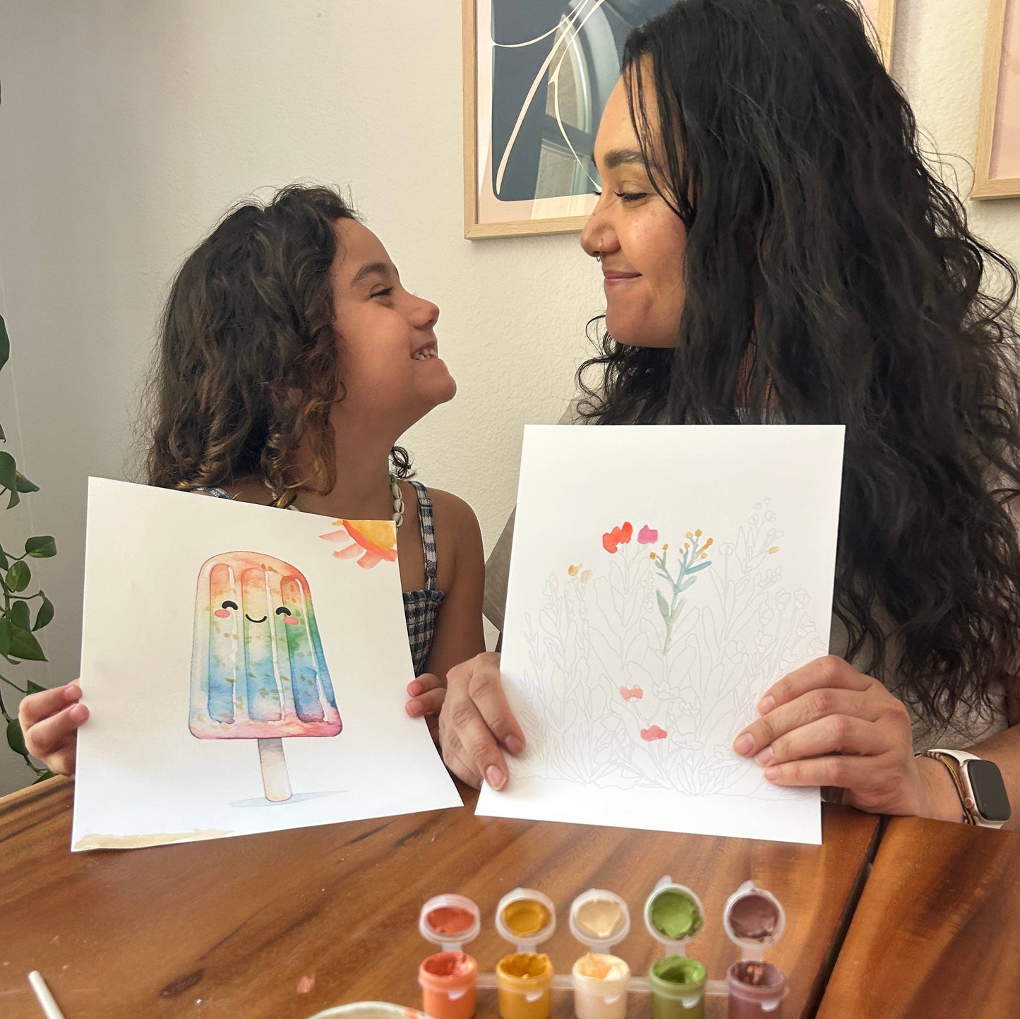 Kids' All-In-One Watercolor Kit - Happy Popsicle