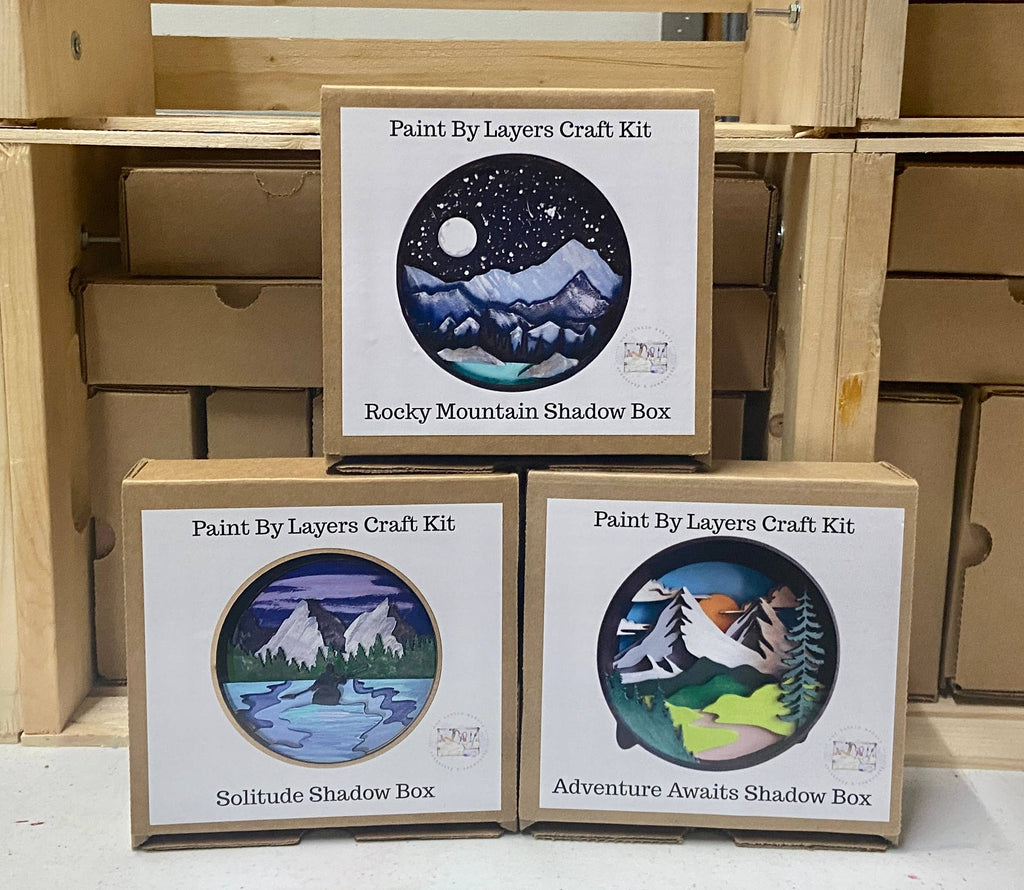 Majestic Wanderer Shadow Box Kit