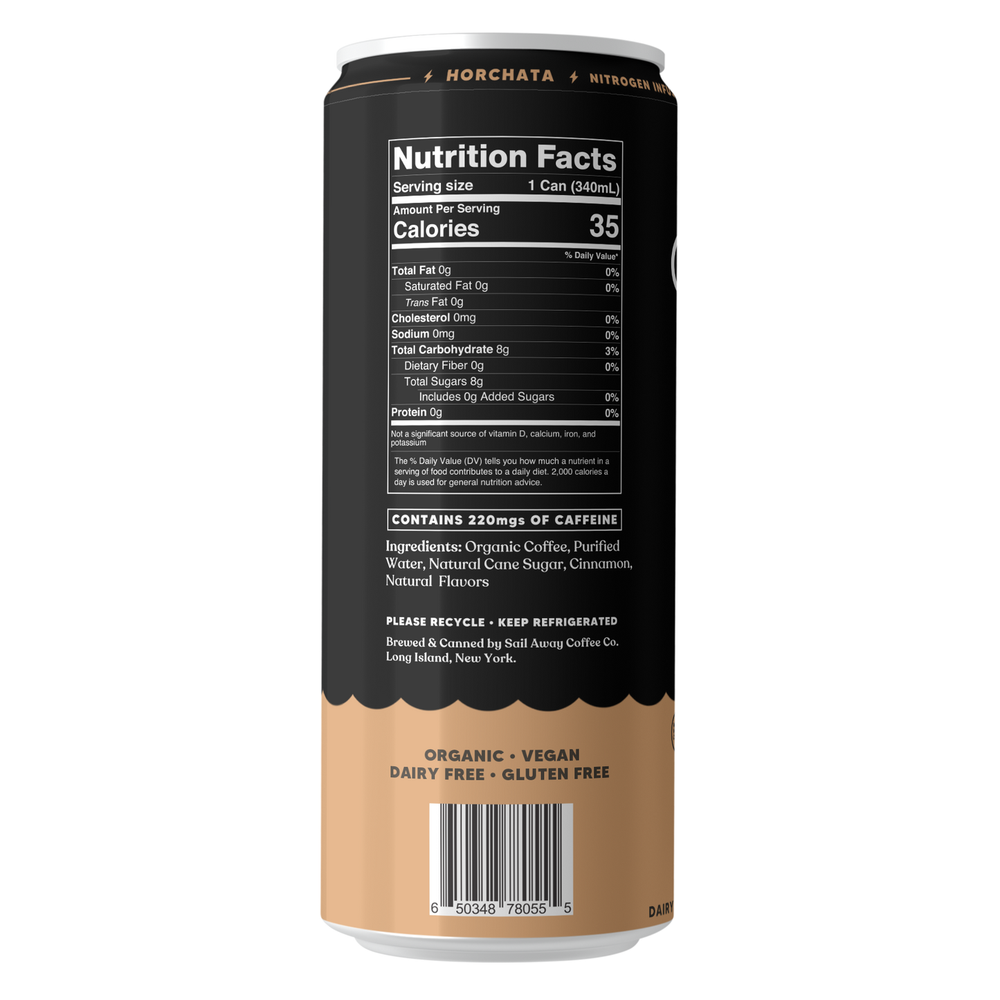 Cold Brew Coffee - Vanilla & Cinnamon: 12