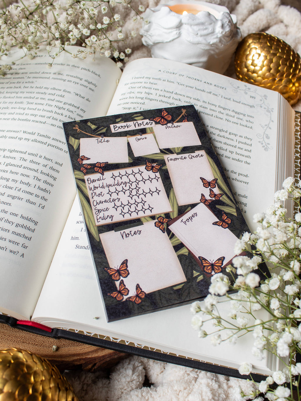 4x6 Book Review Post-it Notepad | Field Notes