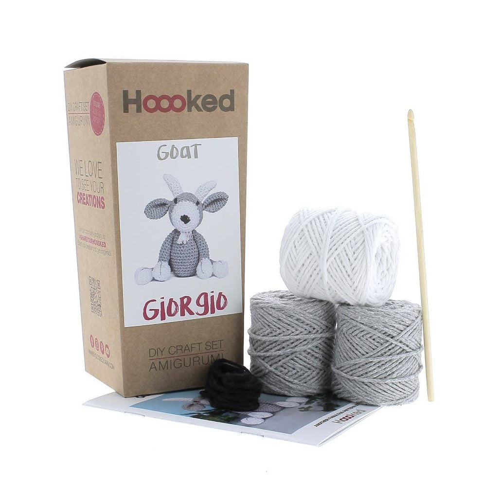 DIY Crochet Kit Goat Giorgio