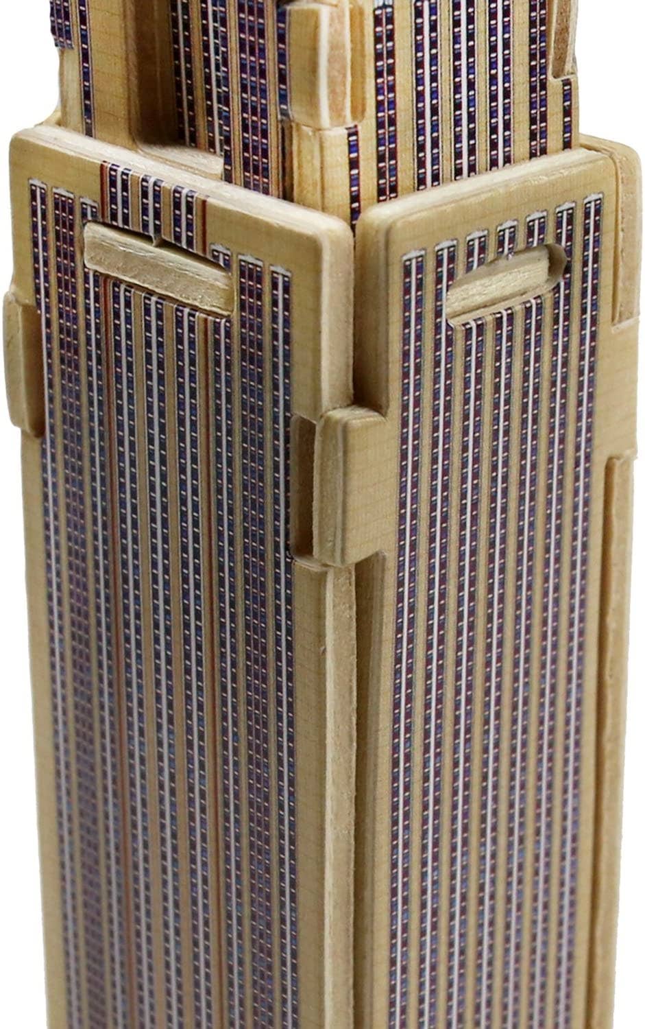 3D Wooden Puzzle: Empire State Building